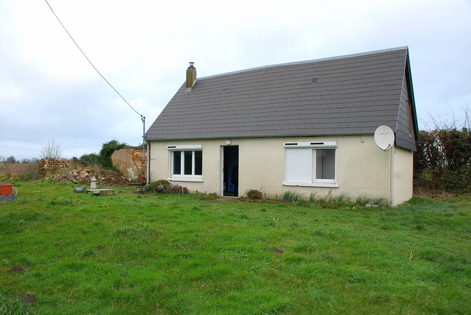 Longère avec terrain à vendre Saint-Léonard 76400 en Normandie