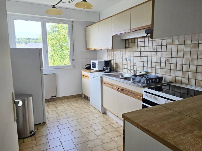 Centre-ville de Fécamp, spacieux appartement 2 chambres