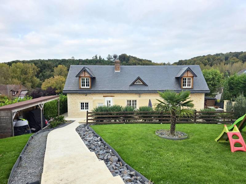 Maison individuelle en parfait état avec 3 chambres proche FECAMP et GODERVILLE