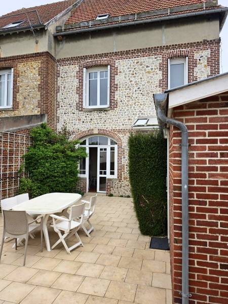 Vente de maison à Fécamp : maison Anglo-Normande avec 4 chambres et jardin