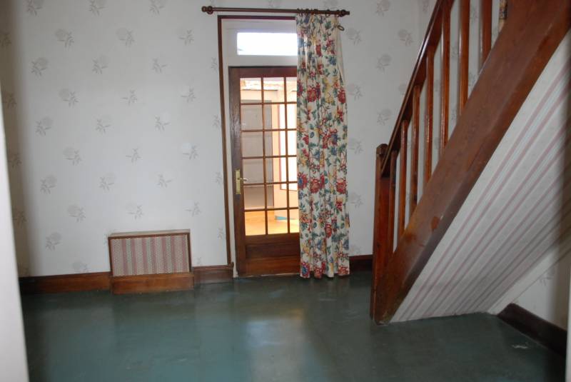 A vendre maison en briques et silex avec jardin proche du centre-ville à FECAMP  