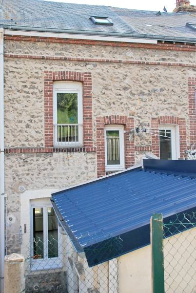 Maison Fécampoise en briques et silex avec extérieur à vendre à Fécamp