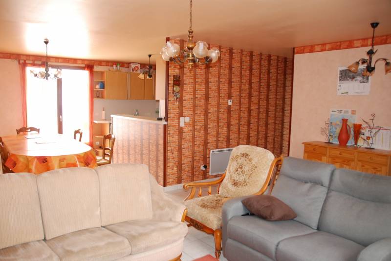 A vendre pavillon de plain-pied avec jardin situé sur l'axe FECAMP ETRETAT  