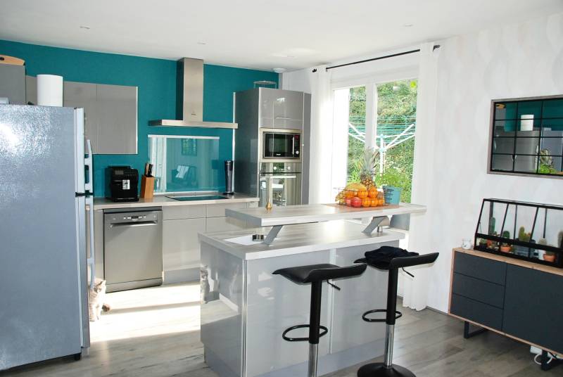 Superbe pavillon individuel avec sous-sol et jardin idéalement situé au calme à Fécamp