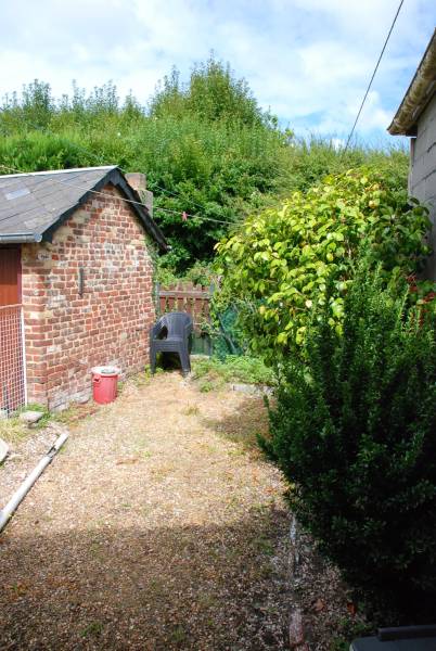 Maison de ville avec extérieur à vendre dans un quartier calme de Fécamp