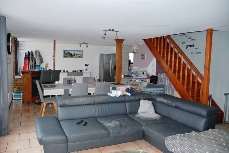 Idéal investisseur, à vendre longère divisée en 2 maisons vendues louées proche Fécamp