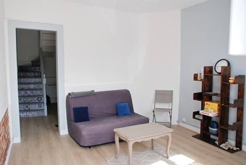 Maison de ville avec extérieur à vendre dans un quartier calme de Fécamp