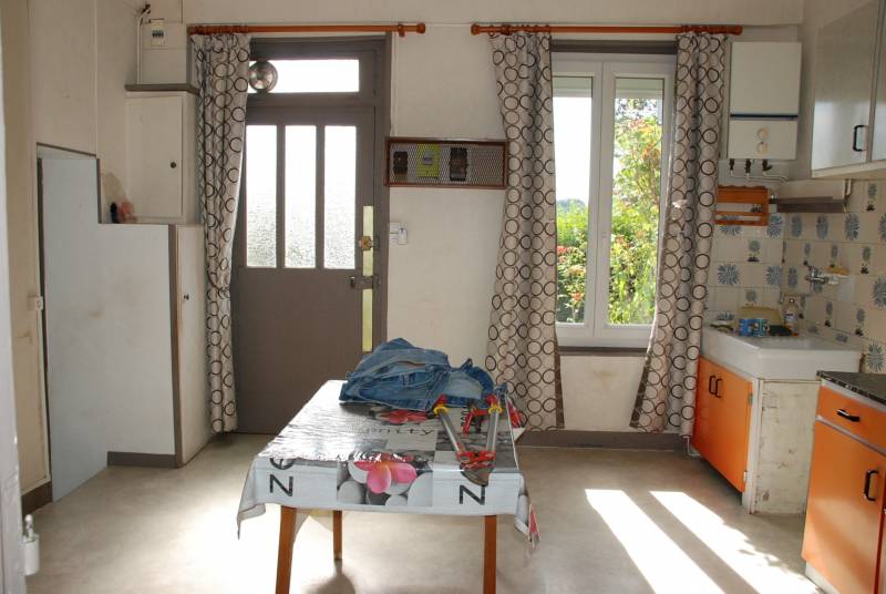 A vendre maison en briques et silex avec jardin proche du centre-ville à FECAMP  