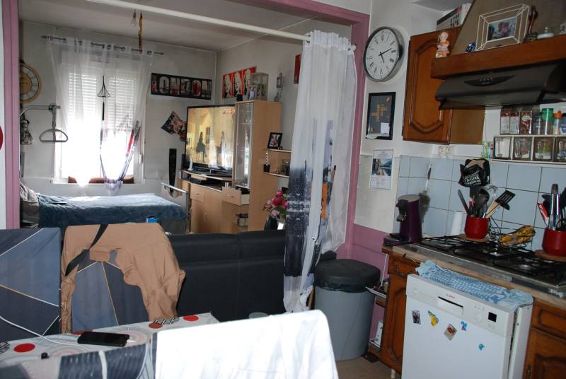 FECAMP MAISON DE PECHEUR A VENDRE AVEC JARDIN ET GARAGE