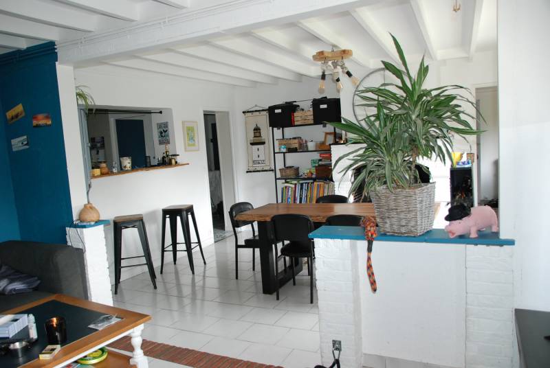 LONGERE ENTIERE RENOVE A VENDRE AXE FECAMP ETRETAT VIVABLE DE PLAIN PIED