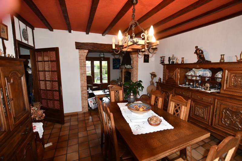 A vendre maison avec jardin 76400