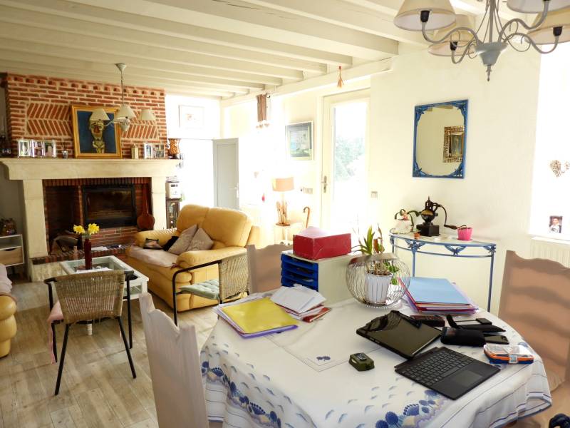 Vente longère briques et silex sur l'axe FECAMP ETRETAT