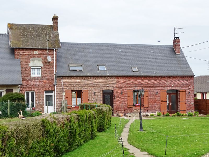maison en briques et silex proche de Fécamp 76400