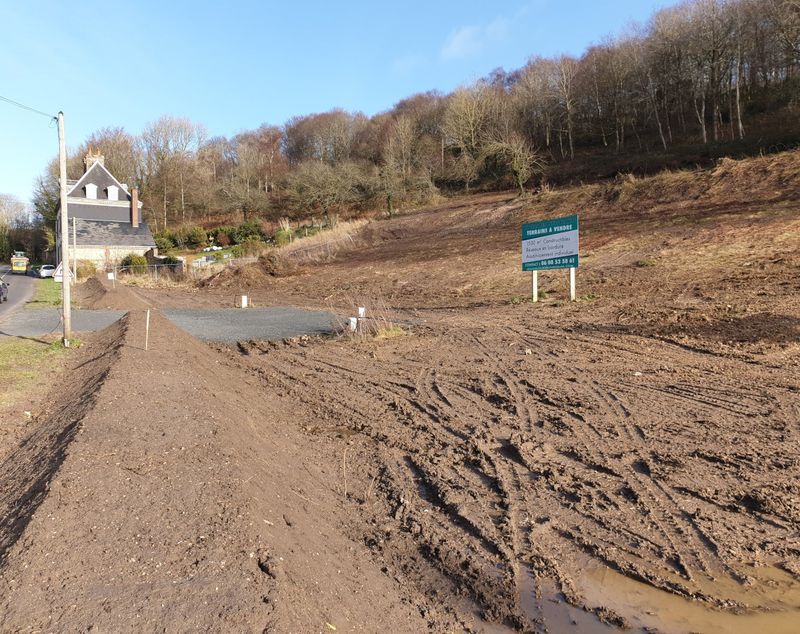 A vendre terrain à bâtir viabilisé à FECAMP 76400