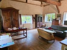 A vendre campagne de GODERVILLE authentique chaumière offrant une belle superficie et beau terrain plat
