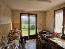 Pavillon individuel avec 3 chambres, sous-sol et jardin à vendre à la campagne entre Fécamp et Yvetot