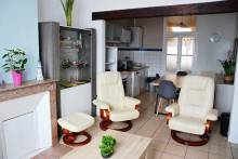 Achat maison de ville avec cour et bâtiment proche commodités à FECAMP  