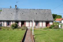 A acheter maison briques et silex à rénover à 8 km de FECAMP 76