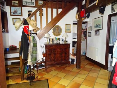 Maison briques et silex avec 1 chambre de plain pied à vendre proche de FECAMP 76400